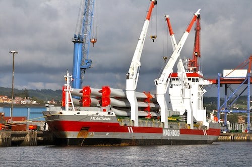 tipos de buques carga proyecto
